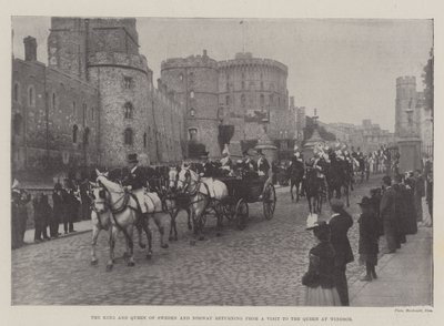 İsveç ve Norveç Kralı ve Kraliçesi, Windsor