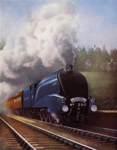 LNER lokomotifi "Silver King" Flying Scotsman
