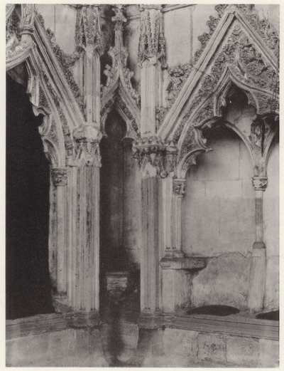 Lady Şapeli, Ely Katedrali: SE Köşesi (s/b fotoğraf) by English Photographer