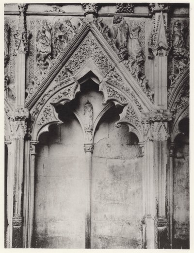 Lady Şapeli, Ely Katedrali: Güney Yakası, XIX (s/b fotoğraf) by English Photographer