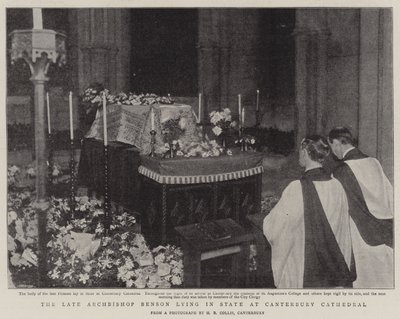 Geç Başpiskopos Benson Canterbury Katedrali