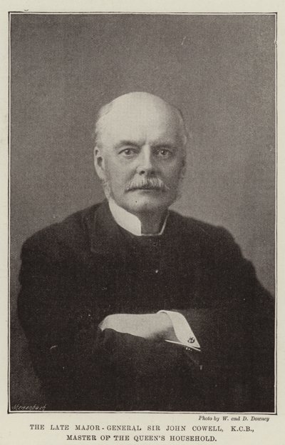 Geç Tümgeneral Sir John Cowell, KKB, Queens Hane Halkının Efendisi by English Photographer