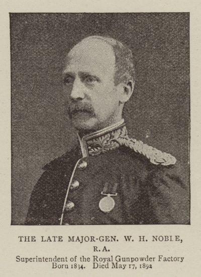 Geç Tümgeneral WH Noble, RA by English Photographer
