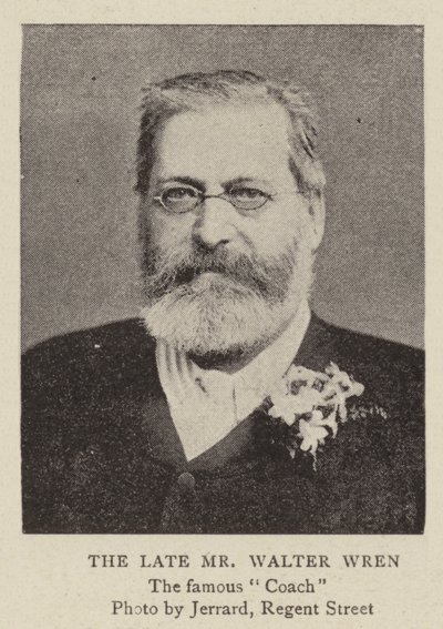 Geç Bay Walter Wren by English Photographer