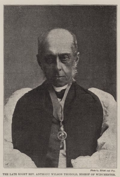 Geç Sağ Muhterem Anthony Wilson Thorold, Winchester Piskoposu by English Photographer