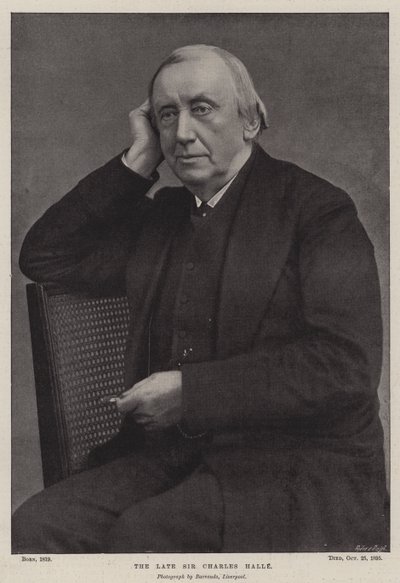 Geç Sir Charles Halle by English Photographer