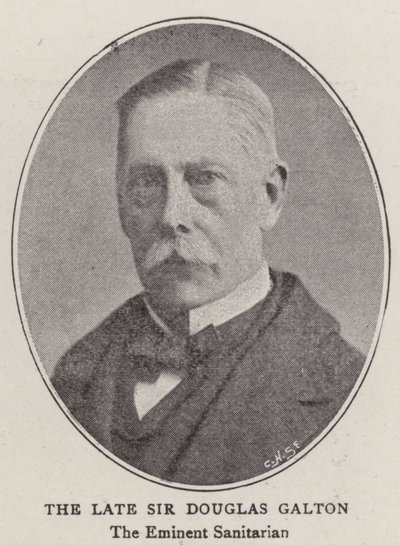 Geç Sir Douglas Galton by English Photographer