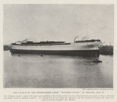 Union-Castle Liner Walmer Kalesi