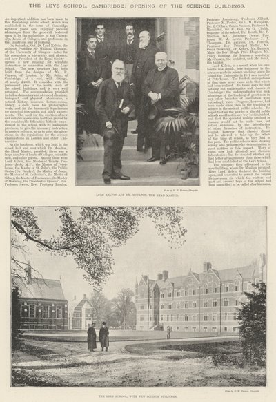 Leys Okulu, Cambridge, Bilim Binalarının Açılışı by English Photographer