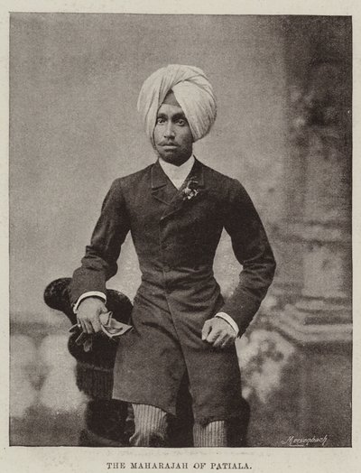 Patiala'nın Mihracesi by English Photographer
