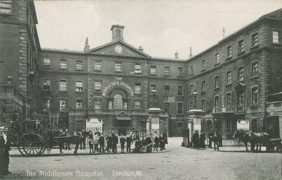 Middlesex Hastanesi, Londra, 1910 by English Photographer