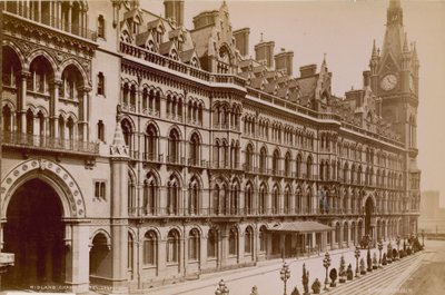 Midland Grand Hotel, Midland Tren İstasyonu, Euston Road, Londra by English Photographer