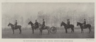 Pom-Pom ile Montgomeryshire Yeomanry, Aktif Hizmetten döndü by English Photographer