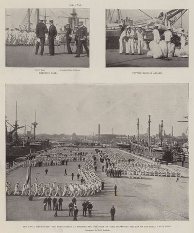 Portsmouth'daki Deniz Manevraları by English Photographer
