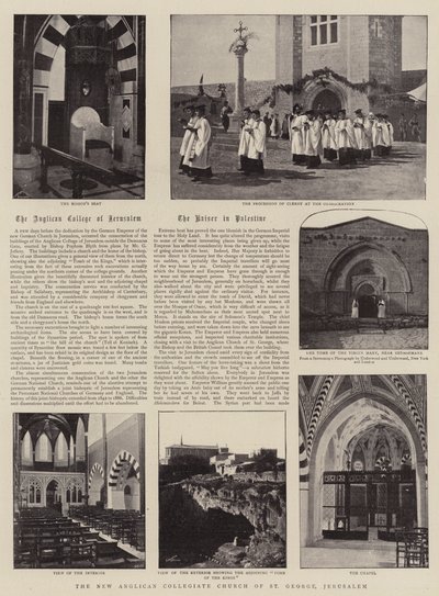 St George, Kudüs Yeni Anglikan Collegiate Kilisesi by English Photographer