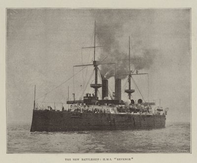 Yeni Savaş Gemisi, HMS İntikamı by English Photographer