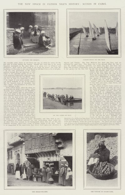 Peder Niles Tarihinde Yeni Dönem, Kahire Sahneleri by English Photographer