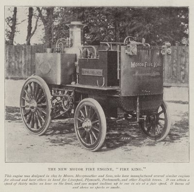Yeni Motorlu İtfaiye Aracı, Ateş Kralı by English Photographer