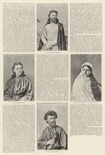 Oberammergau Tutku Oyunu by English Photographer