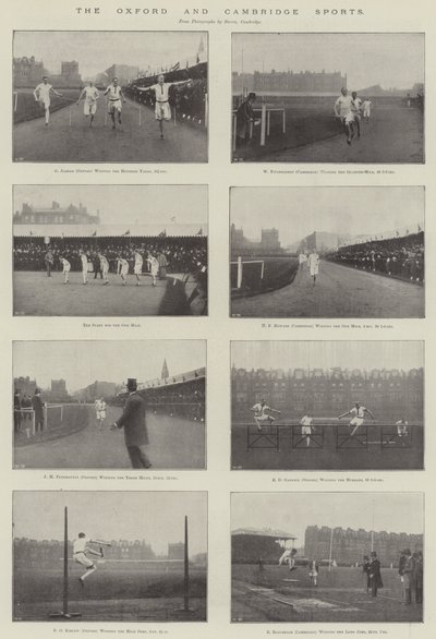 Oxford ve Cambridge Sporları by English Photographer