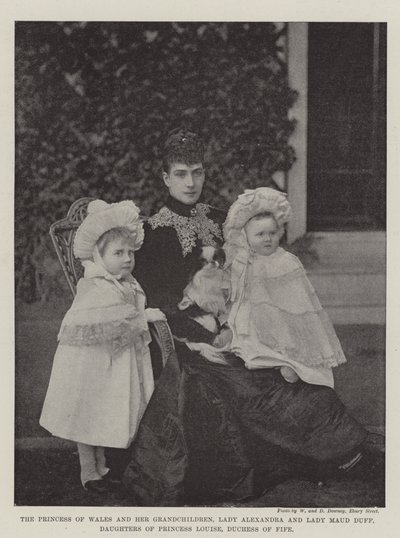 Galler Prensesi ve Torunları, Lady Alexandria ve Lady Maud Duff, Fife Düşesi Prenses Louise