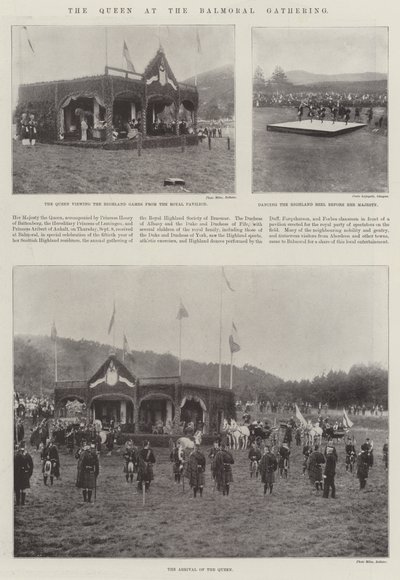 Balmoral Buluşmasında Kraliçe by English Photographer