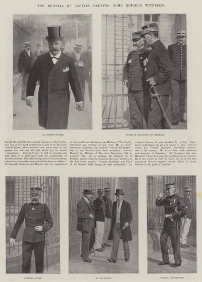 Bazı Önemli Tanıklar Yüzbaşı Dreyfus