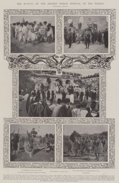 Palilia Antik Roma Festivalinin Canlanması by English Photographer