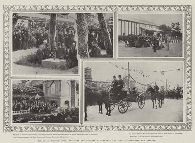 Kraliyet Sömürge Turu, Cornwall ve York Dükü ve Düşesi Melbourne ve Ballarat