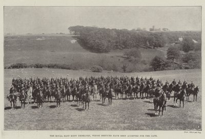 Cape için Hizmeti kabul edilen Kraliyet Doğu Kent Yeomanry by English Photographer