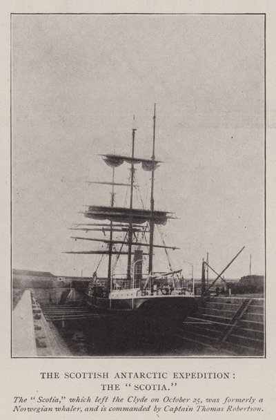 İskoç Antarktika Seferi, Scotia by English Photographer
