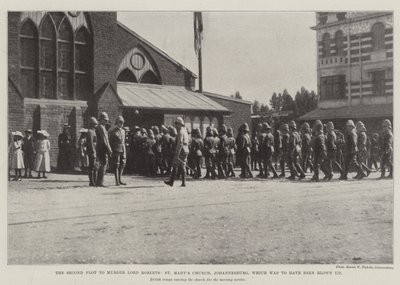 Havaya uçurulması gereken Lord Roberts, St Marys Kilisesi, Johannesburg