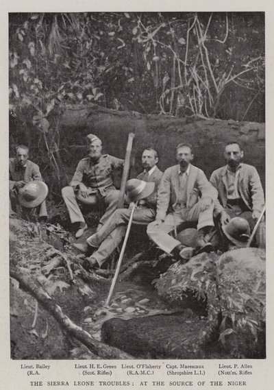 Nijer'in Kaynağında Sierra Leone Sorunları by English Photographer