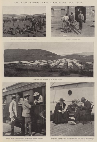 Güney Afrika Savaşı, Seferberlik ve Sonrası by English Photographer