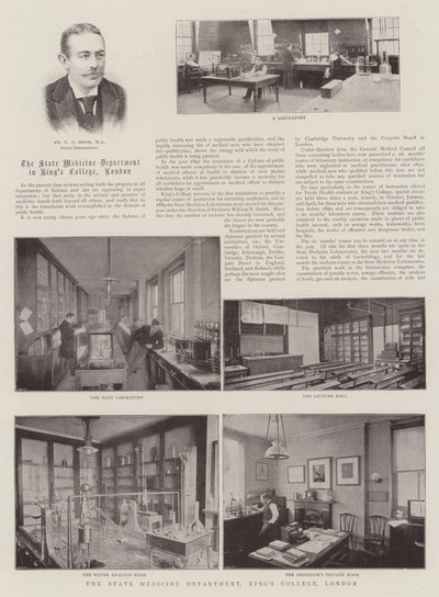 Devlet Tıp Departmanı, Kings College, Londra by English Photographer
