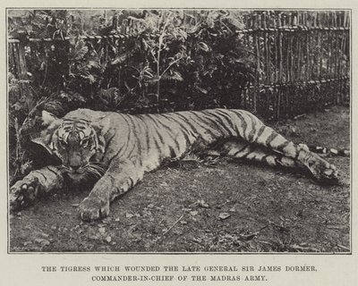 Madras Ordusu Başkomutanı merhum General Sir James Dormer