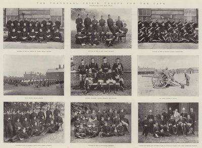 Transvaal Krizi, Cape İçin Birlikler by English Photographer