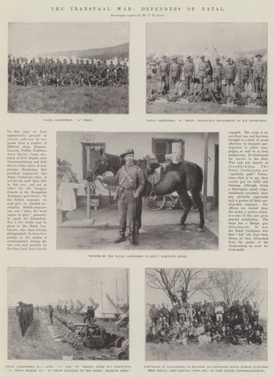 Transvaal Savaşı, Natal Savunucuları by English Photographer