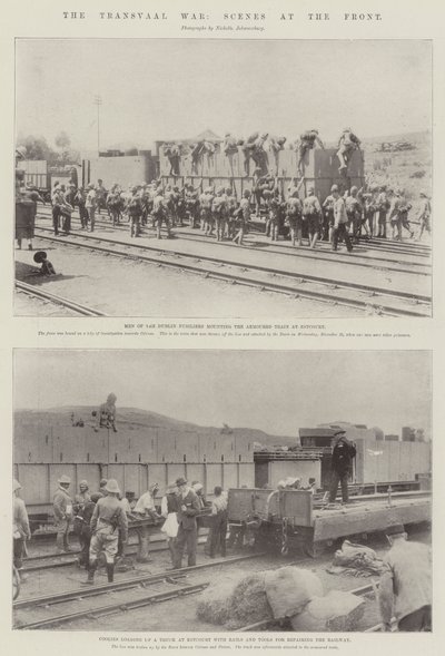 Transvaal Savaşı, Cephedeki Sahneler by English Photographer