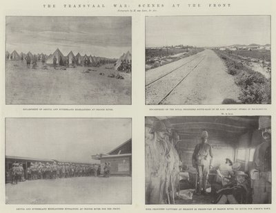 Transvaal Savaşı, Cephedeki Sahneler by English Photographer