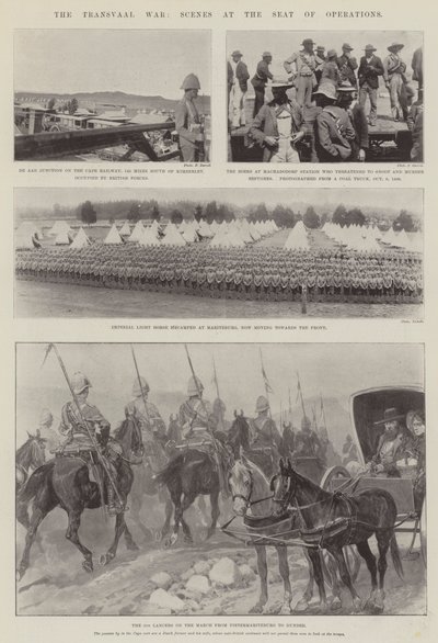 Transvaal Savaşı, Operasyon Koltuğundaki Sahneler by English Photographer