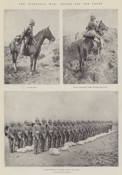 Transvaal Savaşı, Cephe Birlikleri by English Photographer