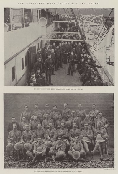 Transvaal Savaşı, Cephe Birlikleri by English Photographer