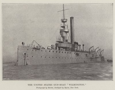 Birleşik Devletler Silahlı Tekne Wilmington by English Photographer