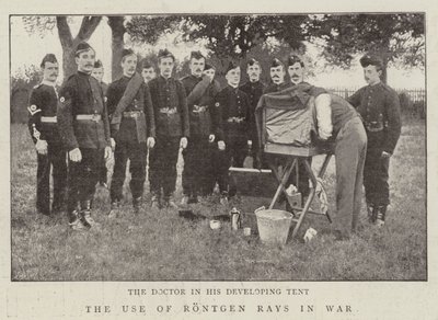 Röntgen Işınlarının Savaşta Kullanımı by English Photographer