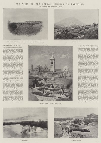 Alman İmparatorunun Filistin Ziyareti by English Photographer