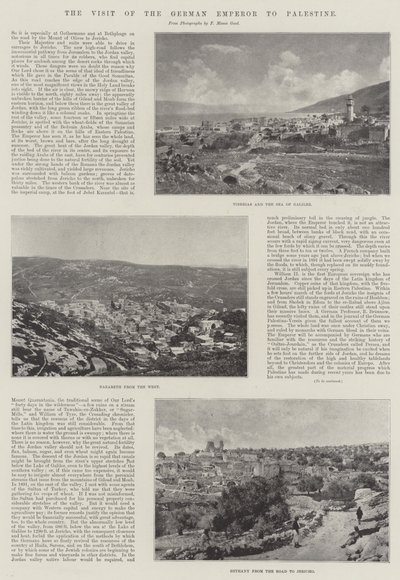 Alman İmparatorunun Filistin Ziyareti by English Photographer