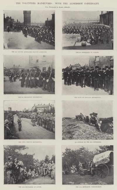 Aldershot Birliği ile Gönüllü Manevraları by English Photographer