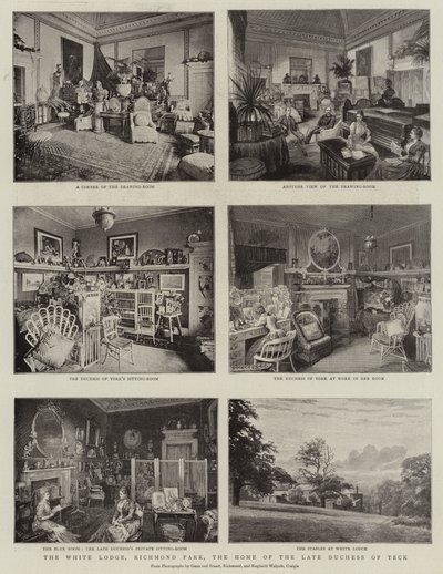 Beyaz Köşk, Richmond Park, Teck