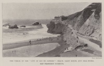 Rio de Janeiro Şehri Batığı, Plaj, Cliff House ve Seal Rocks, San Francisco Limanı by English Photographer